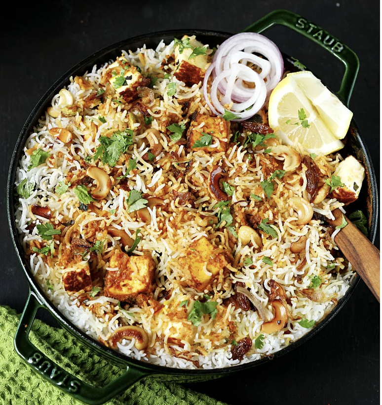 Paneer Biryan